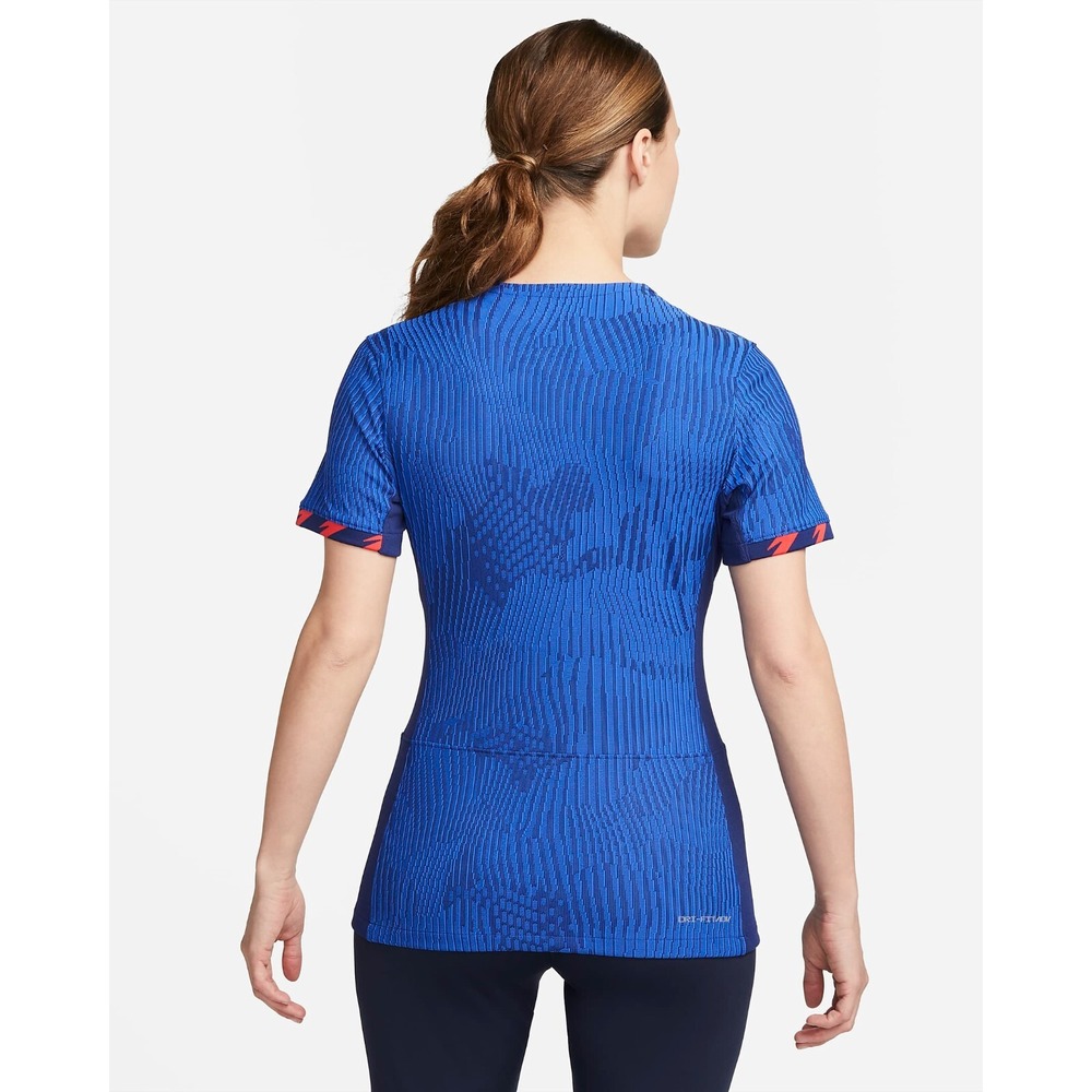 Nike USWNT Dri-FIT ADV Match Jersey Womens Large Blue Textured Soccer Shirt - Picture 2 of 7